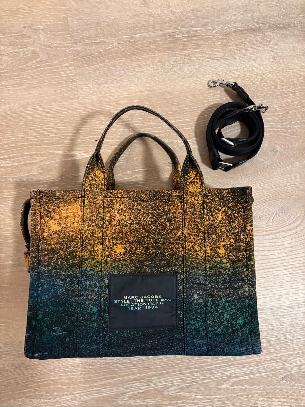 Medium Marc Jacobs Customized The Tote Bag with Ocean Sunset 🌅 - Picture 4 of 10